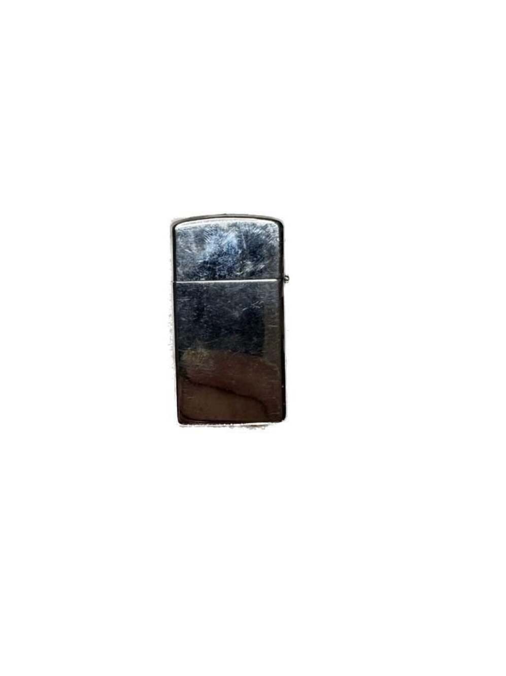 Vintage 1998 Zippo Slim High Polish Chrome Lighter